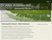 Tablet Screenshot of drallenanderson.com